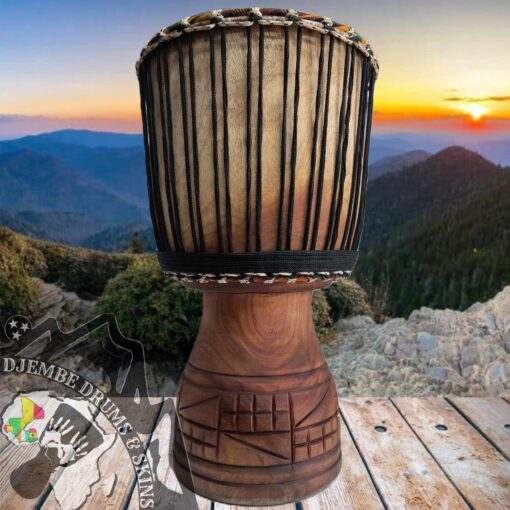 DJEMBE, WEST AFRICAN DJEMBE, JIMBEY, JEMBE